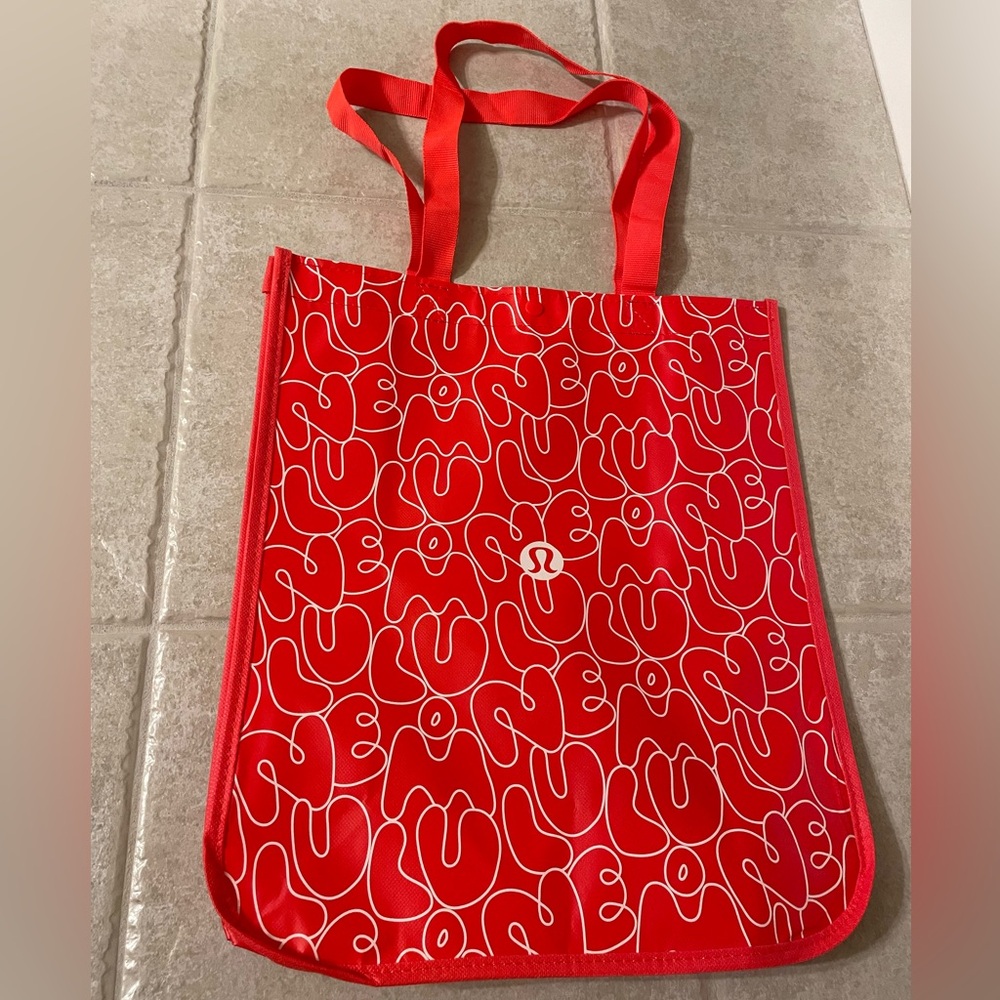 New Lululemon Shopping  Bag Reusable Tote Large